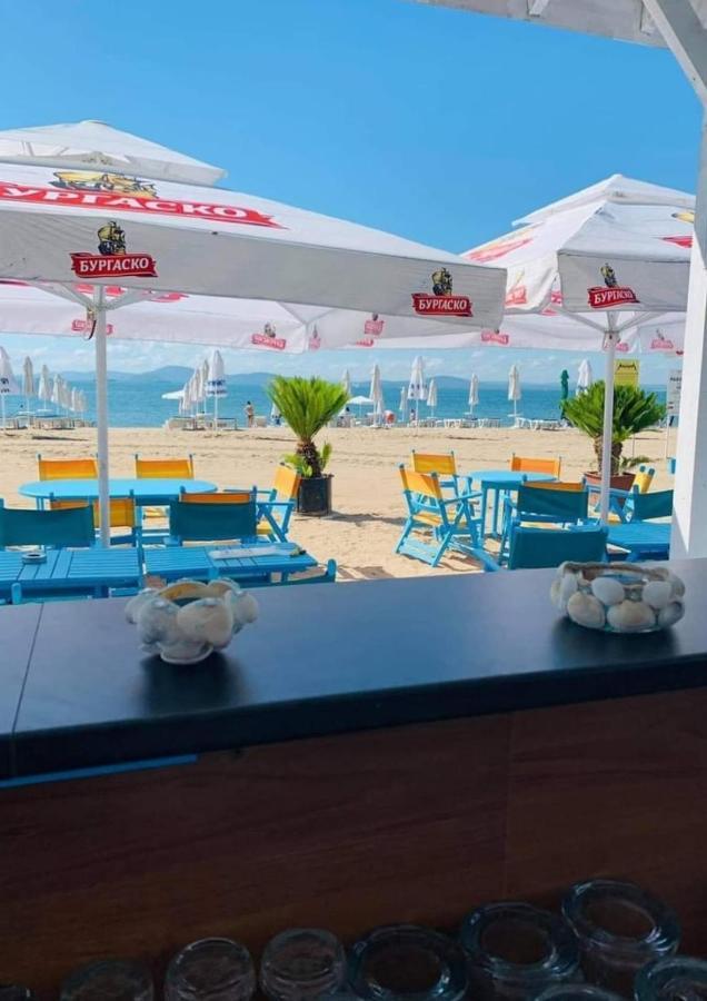Bbr26- Sea View First Line Apartment Sarafovo Burgas Bagian luar foto
