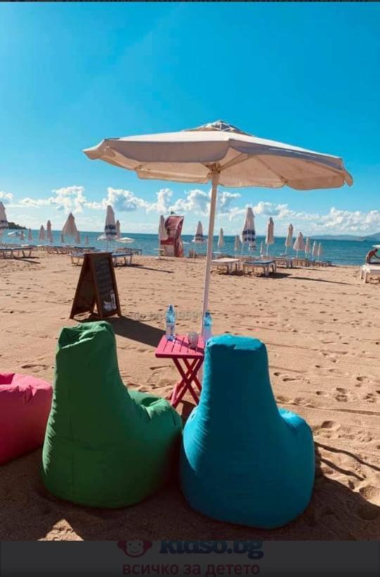 Bbr26- Sea View First Line Apartment Sarafovo Burgas Bagian luar foto