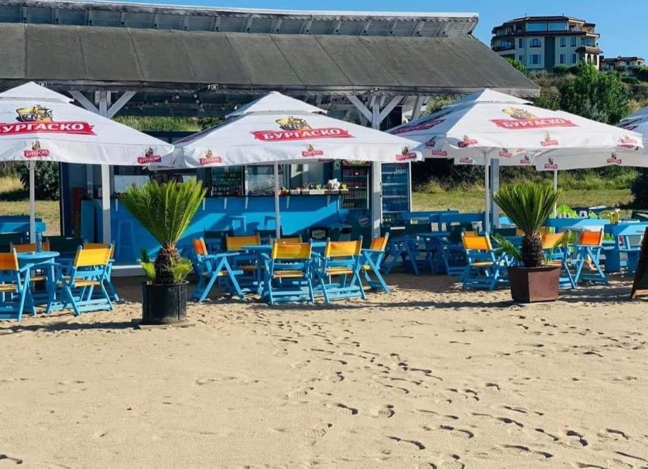 Bbr26- Sea View First Line Apartment Sarafovo Burgas Bagian luar foto