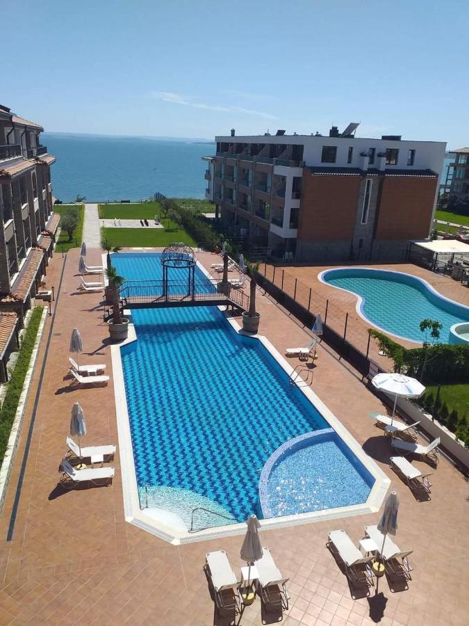 Bbr26- Sea View First Line Apartment Sarafovo Burgas Bagian luar foto