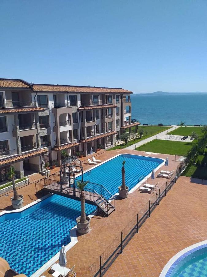 Bbr26- Sea View First Line Apartment Sarafovo Burgas Bagian luar foto